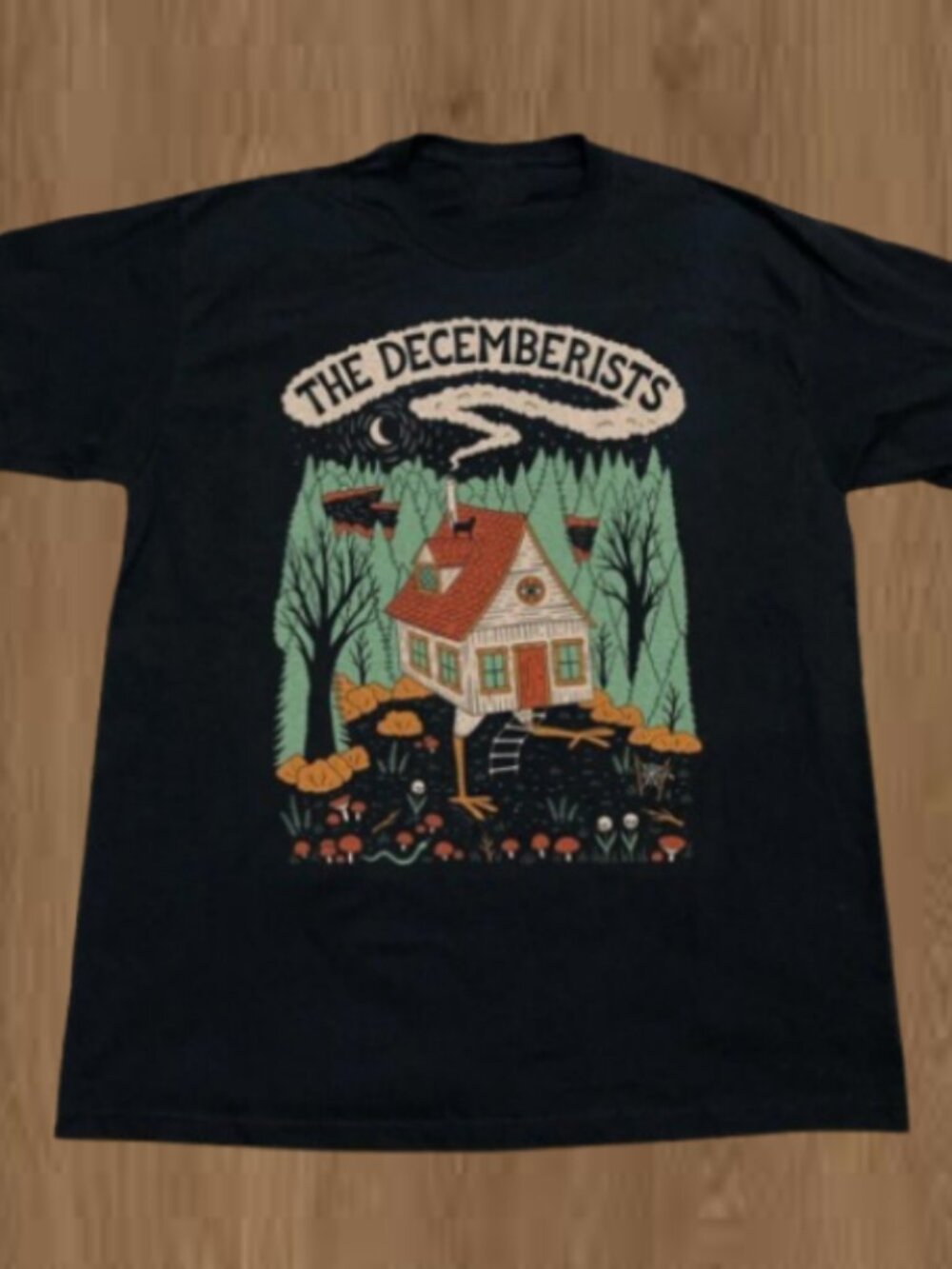 The Decemberists Black Short Sleeve Unisex T-Shirt